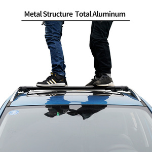 Barres <span class=keywords><strong>de</strong></span> <span class=keywords><strong>toit</strong></span> en aluminium pour VW <span class=keywords><strong>Touran</strong></span>/Tiguan, Cross Polo/Santana GTS, Touareg/Sharan – Porte-bagages à profil bas - Product Image 4