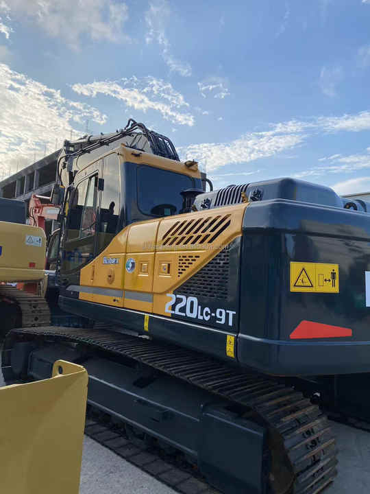 Best selling hyundai220 used crawler hydraulic excavator earthmoving