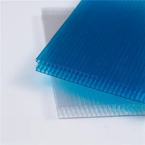 small greenhouse polycarbonate material roofing honeycomb sheets