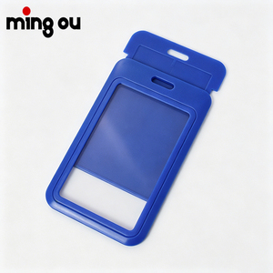 Étui d'identité Elite, nouvelle arrivée, bleu classique, étui rigide en plastique ABS à glissière verticale, impression UV, étui polyvalent classique <span class=keywords><strong>pour</strong></span> passeport - Product Image 5