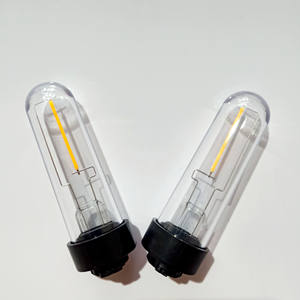HoneyFly 태양 광 LED 전구 0.5W DC 3V 2700K LED 에디슨 필라멘트 ABS 커버와 야외 조명 소스 - Product Image 4