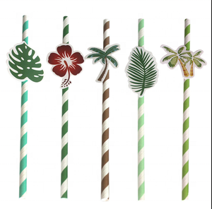 Hot Sale Eco-Friendly Navy & Colorido Listrado Descartável Biodegradável Papel Palhas Reciclável & Reutilizável para as Partes - Product Image 6