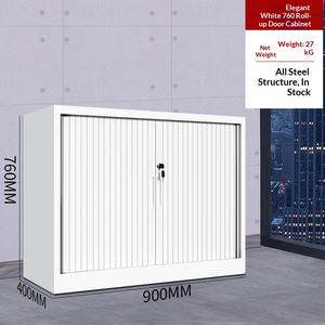 Armoire moderne à volets roulants en acier, armoire de rangement, armoire <span class=keywords><strong>tambour</strong></span>, armoire en métal pleine/demi/basse hauteur - Product Image 6