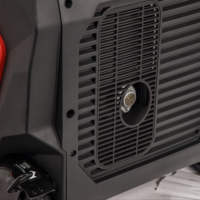 Générateur silencieux à essence BISON CHINA 4 temps 220V 194F monophasé 18Hp 9Kva 9000W 50Hz avec démarrage par lanceur, portable, usage commercial