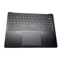 Coque supérieure avec support de clavier et pavé tactile pour Microsoft Surface Laptop Book Pro 9 8 7 6 5 4 3 Noir Rouge Bleu Argent