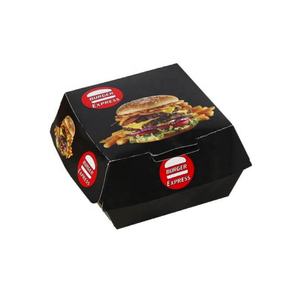 Cartón personalizado para comida y material aprobado FDA de EE. UU. Caja de hamburguesas - Product Image 4