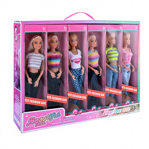 Bambola alla Moda da 11 Pollici (circa 30 cm) in Scatola, Set Giocattolo per Bambine con Pantaloni e Completo, Varietà Multicolore Opzionale, per Feste di Compleanno e Vacanze - Product Image 2