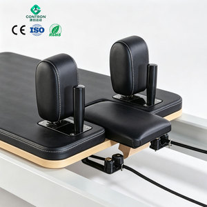 <span class=keywords><strong>Reformer</strong></span> de Pilates professionnel en alliage d'aluminium avec plateforme de saut et boîte d'assise, machine de fitness de qualité professionnelle pour studio - Product Image 2