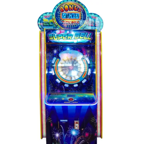 Hot Selling Indoor Sport Amusement Muntbediende Arcade Super Bal Loterij Ticket Verlossing Game Machine Te Koop