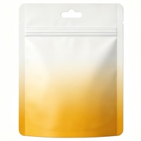 Sachet d'emballage personnalisé pour mangues séchées, pochette verticale avec trou de suspension et fermeture éclair refermable