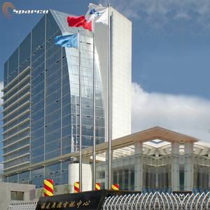 เสาธงทรงกรวย Sparco ความแข็งแรงสูง 40-100 เมตร เสาธงสแตนเลสยาว 200 ฟุต เสาธงสูง - Product Image 3