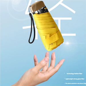 Parapluie de poche en gros, ultraléger, protection UV, pliable, compact, haute densité, pour soleil et pluie, exportation en gros, depots - Product Image 2