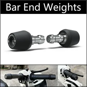 Para <span class=keywords><strong>Kawasaki</strong></span> <span class=keywords><strong>Z650</strong></span> 2017-2023 mango barra final peso empuñaduras tapa - Product Image 3