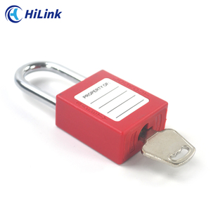 Candados de Seguridad HiLink LOTO con Llave Igual, Grillete de Acero ABS de 38 mm, Color <span class=keywords><strong>Rojo</strong></span>, Dispositivo de Bloqueo del Fabricante - Product Image 4