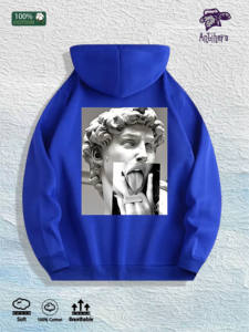 هودي بتصميم فني لشخصية أنتي هيرو، 100% قطن، مستودع أمريكي، 7 ألوان - Product Image 4