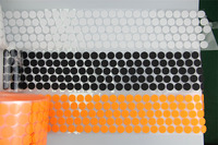 2025 Adhésif Tapis Marqueur DOT Personnalisable Tampon Collant pour Chaussures 3m Transparent Points Collant Corps Bande Dot Polyester / Nylon