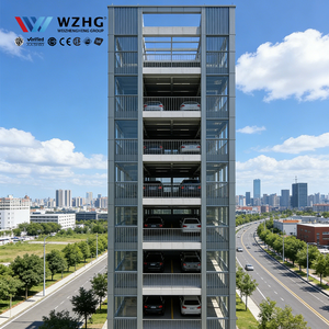 อาคารจอดรถเหล็กแบบเร่งด่วน โครงสร้างที่จอดรถสำเร็จรูปสำหรับความต้องการด่วน รวดเร็วขึ้น 60% เยี่ยงกว่าคอนกรีต ลดการรบกวนสู่การจราจรอย่างมีประสิทธิภาพ - Product Image 1