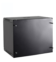 Armoire rack murale en acier 18U conforme à la norme IEC297-2 pour équipement informatique et réseau, avec taille personnalisable