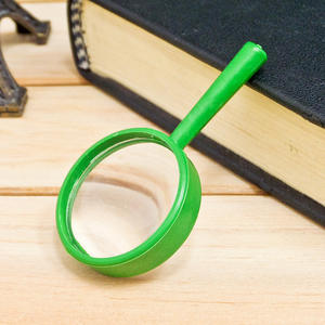 Loupe portative avec lentille acrylique de 25 mm, poignée en plastique sans lumière, pour la lecture et l'inspection - Product Image 2