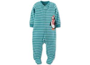 Combinaison en polaire pour bébés garçons avec broderie appliquée, vente en gros - Product Image 5