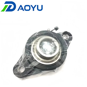 Unidad de Soporte de Rodamiento de Bloque de Almohada de Alta Precisión, Grado Alimenticio, Grasa Termoplástica Negra, Acero Inoxidable, Sistema SUCFL206 - Product Image 5