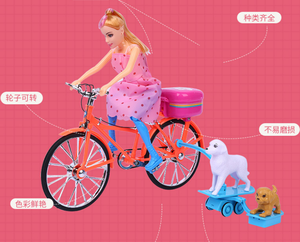 Jouets à piles, vélo de simulation <span class=keywords><strong>classique</strong></span>, modèle de vélo avec musique et lumière, jouets électriques - Product Image 6