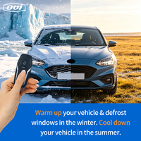 OVI 8100 Système d'entrée sans clé pour voiture, bouton de démarrage, démarrage à distance du moteur, alarme de voiture OBD Canbus pour Ford Everest