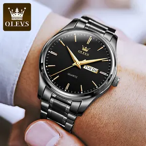 OLEVS 6898 Men's Classic Watch Men's Business Casual Chronograph OEM Logo Watch Quartz WristWatch