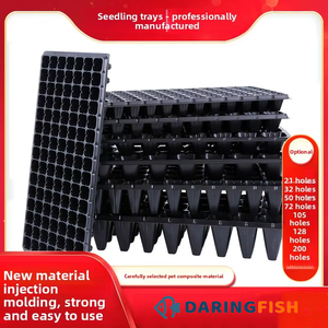 Plateaux de <span class=keywords><strong>semis</strong></span> DaringFish et pots de fleurs pour légumes, outils de plantation, boîtes de bouturage - Options multi-trous - Product Image 6