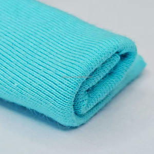 YDD2018A# 220gsm <strong>Cotton</strong> Jersey <strong>Fabric</strong> 5% Elastic Lightweight Rib Weft Knit Plain <strong>Dyed</strong> Combed <strong>Yarn</strong> for Boys Girls Stretch Feature - Product Image 2