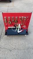 Équipement de Réparation de Cadre Automobile Portable, Banc de Carrosserie 3.5T, Redresseur de Poutre Simple, Machine à Redresser les Châssis de Véhicules, Tire-Châssis pour Collisions