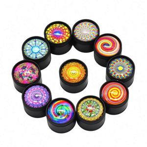 Hot Selling 30*22mm Zinc Alloy 3 Parts <b>Herb</b> <b>Grinder</b> 3D Mini Tobacco <b>Grinder</b> Crusher <b>Grinder</b> - Product Image 1