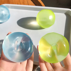 Balle en gelée arc-en-ciel à l'huile de coco, jouet sensoriel anti-stress, cadeau amusant pour fête d'anniversaire, soulagement de l'anxiété - Product Image 6