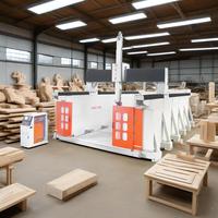 Vente flash - Machine CNC 5 axes polyvalente pour composants de meubles sur mesure et modèles architecturaux de grande taille - Routeur de fraisage CNC 5 axes 2050