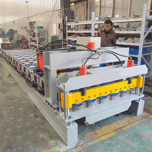 Machine de formage à rouleaux pour tuiles émaillées de bonne qualité, machine de pressage de tuiles monocouche, usine de formage à rouleaux - Product Image 4