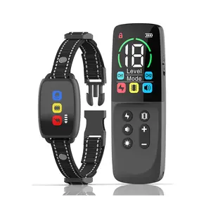 Dog Training Collar with Remote Smart Dog Shock Collar with 3 Training Modes Waterproof Electric Dog Shockers