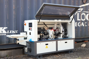 Máquina de Enchapado de Cantos Automática de Sobremesa Mejorada <span class=keywords><strong>con</strong></span> Rodillos, Control PLC, Motor y Caja de Engranajes para Madera y MDF, Fabricada en China, ¡Gran Venta! - Product Image 4