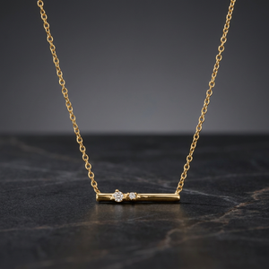 Hot Sale High Quality Luxury Jewelry Custom Cross Style 14K 18K Real <b>Gold</b> Charm Chain Lab Grown Diamond Necklace for Women Gift - Product Image 3