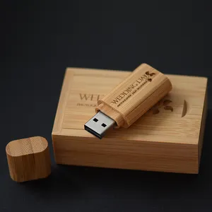 Jaster 32GB memory Stick pendrive pacchetto in legno penna guida in legno ovale 16gb 8gb 2.0 USB flash drive all'ingrosso