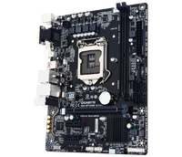 Carte mère de bureau Gigabyte H110M-S2PH Intel LGA1151 H110 6e/7e génération COM LPT USB3.0 Double DDR4 32 Go de RAM M-ATX pour PC