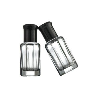 Wholesale in Stock 3ml Round Colorful Glass <b>Bottle</b> with Roll on for and <b>Plastic</b> Black Lid Silk Screen Printed for Essential Oil - Product Image 3