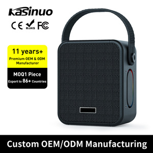 Altavoz portátil Kasinuo 7W 5.4 BT con asa de malla, barra de luz RGB, controlador de 66 mm, 1200 mAh, TF, USB, para fiestas en casa - Product Image 1