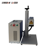 Machine de marquage laser à fibre 20W de table, système de gravure Raycus Max pour métaux, plaques d'identification pour animaux et pierres