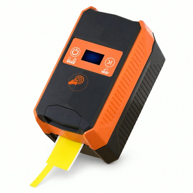 Portable Thermal Label Printer 1508 203/300DPI Thermal Label Printer Machine 2600mAh Label Maker for Barcode Shipping Office
