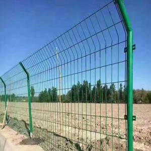 Tùy chỉnh nhà ngoài trời trang trí 3D cong hàn dây lưới vườn hàng rào thép dễ dàng lắp ráp đường cao tốc hàng rào Bảng điều khiển - Product Image 1