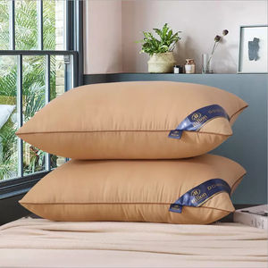 Coussin de luxe hp 5 étoiles, Collection hôtel, en <span class=keywords><strong>plume</strong></span> <span class=keywords><strong>d</strong></span>'<span class=keywords><strong>oie</strong></span>, blanc, 1000g, vente en gros - Product Image 4