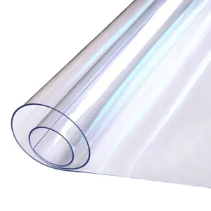 Fuxing Öl feste, staub dichte und wasserdichte weiche PVC-Kristall platte aus super klarem transparentem Kunststoff