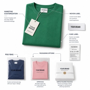 Camiseta Deportiva Unisex de Manga Corta con Cuello Redondo, Mezcla de Algodón Sorona de Alta Calidad, 300g, Elástica y Transpirable, Venta al Por Mayor - Product Image 5