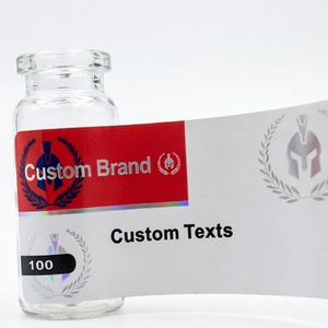 Etiquetas Personalizadas para Viales de 3ml 5ml 10ml 20ml 30ml, Etiquetas Adhesivas de Vinilo Resistentes al Agua para Péptidos, Etiquetas para Cosméticos - Product Image 3