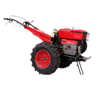 8hp 15hp 18hp Tracteur agricole diesel à conducteur marchant pour la vente
